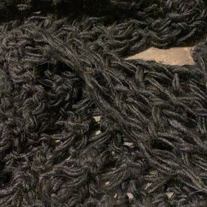 Infinity knitted scarf